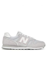 New Balance Sneakersy WL373SO2 Szary. Szare obuwie sportowe damskie New Balance, ze skóry, bez zapięcia. Za 239.99 zł.
