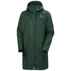 Damska kurtka wodoodporna Helly Hansen Moss. Czarne kurtki damskie Helly Hansen, na lato, xs, bez wzorów, z tkaniny, bez kaptura. Za 546.50 zł.
