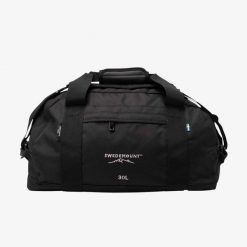 Torba torby typu duffel turystyka Swedemount Small Duffel Bag odporne na wodę. Czarne torby sportowe SWEDEMOUNT, bez wzorów, z tkaniny, małe. Za 149.99 zł.