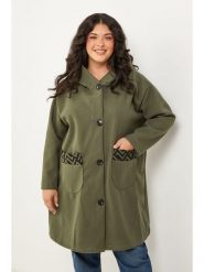 Curvy Lady Kurtka przejściowa w kolorze khaki rozmiar: 40/42. Brązowe kurtki damskie Curvy Lady, bez wzorów, bez kaptura. Za 108.99 zł.