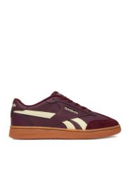 Reebok Sneakersy CEO-FORTE LOUNGER AR30252W-RY Bordowy. Czerwone obuwie sportowe damskie Reebok, ze skóry, bez zapięcia. Za 259.99 zł.