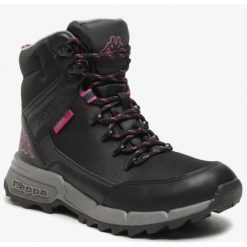 Trapery Damskie Kappa. Czarne trapery damskie Kappa, bez zapięcia. Za 162.99 zł.