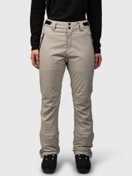 Brunotti Spodnie narciarskie "Bellacarve" w kolorze beżowym rozmiar: XS. Brązowe spodnie dresowe damskie Brunotti, m, bez wzorów. Za 239.99 zł.