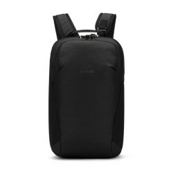 Plecak miejski antykradzieżowy Pacsafe Vibe 20L. Czarne plecaki Pacsafe, bez wzorów. Za 582.99 zł.