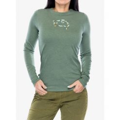Bluza wspinaczkowa damska E9 Fiona. Zielone bluzy damskie E9, s, bez wzorów, bez kaptura. Za 214.99 zł.