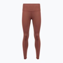 Legginsy do jogi damskie JOYINME 7/8 Unity Ease. Brązowe legginsy sportowe damskie Joy in me, bez wzorów, na jogę i pilates. Za 179.99 zł.