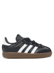 Adidas Sneakersy Samba Og IE3680 Czarny. Czarne buty sportowe chłopięce Adidas, ze skóry, bez zapięcia. Za 239.99 zł.