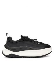 Moon Boot Sneakersy Moon247 Xlace 80D2490100 Czarny. Czarne obuwie sportowe damskie Moon Boot, ze skóry, bez zapięcia. Za 899.99 zł.