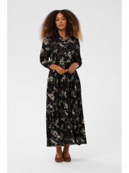 Cream Sukienka w kolorze czarnym rozmiar: S/M. Czarne sukienki damskie Cream, bez wzorów, z wiskozy, bez ramiączek. Za 172.89 zł.