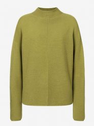 More & More Sweter w kolorze oliwkowym rozmiar: 44. Zielone swetry klasyczne damskie More & More, ze splotem, bez kołnierzyka. Za 136.13 zł.