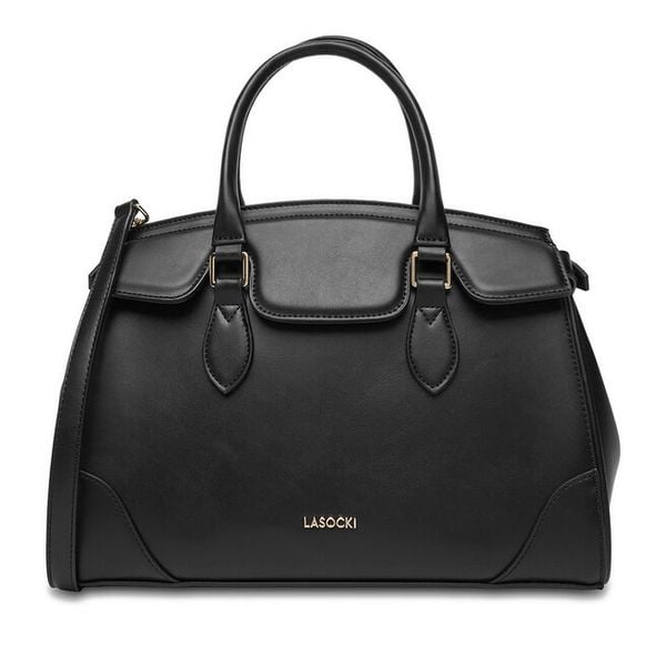 Torebka Lasocki. Czarne torebki klasyczne damskie Lasocki, bez dodatków. Za 199.99 zł.