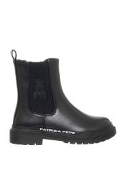 Patrizia Pepe Botki w kolorze czarnym rozmiar: 37. Czarne botki damskie Patrizia Pepe, bez obcasa, bez zapięcia. Za 161.34 zł.