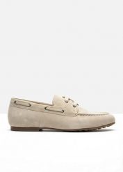 Loafersy ze sznurowaniem. Brązowe balerinki damskie bonprix, bez wzorów. Za 54.99 zł.