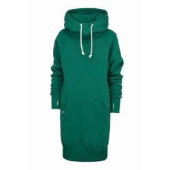 Bluza sportowa z kapturem damska DEEP TRIP Luzak. Zielone bluzy damskie DEEP TRIP, l, bez wzorów, z bawełny, z kapturem. Za 369.00 zł.