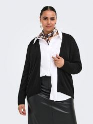 ONLY Carmakoma Kardigan w kolorze czarnym rozmiar: XL-54. Czarne kardigany damskie Only Carmakoma, xl, bez wzorów. Za 72.95 zł.