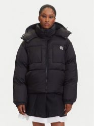 KARL LAGERFELD Kurtka zimowa A3W15020 Czarny Regular Fit. Czarne kurtki damskie KARL LAGERFELD, na zimę, m, bez wzorów, z syntetyku, bez kaptura. Za 1,099.00 zł.