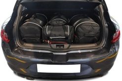 Torby Do Bagażnika Renault Megane Hatchback 2016+ 4Szt Kjust. Czarne torby podróżne KJUST, bez wzorów, z kauczuku. Za 1,151.00 zł.