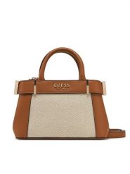 Guess Torebka HWAG96 33760 Brązowy. Brązowe torebki klasyczne damskie Guess, z materiału, bez dodatków. Za 349.99 zł.