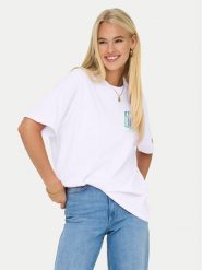 ONLY T-Shirt Vivvi 15346761 Żółty jasny Regular Fit. Żółte t-shirty damskie Only, xs, bez wzorów, z bawełny, bez kołnierzyka. Za 84.99 zł.