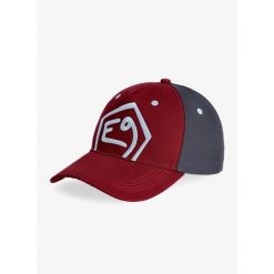 Czapka z daszkiem E9 Jim - red. Niebieskie czapki z daszkiem damskie E9, bez wzorów. Za 118.99 zł.