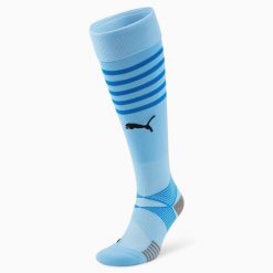 Skarpety piłkarskie unisex Puma TEAMFINAL niebieskie 70531318 rozmiar 39-42. Niebieskie skarpetki damskie Puma, bez wzorów. Za 92.88 zł.