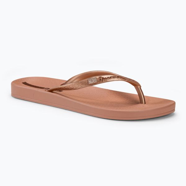 Japonki damskie Ipanema Anatomic Brasilidade. Czerwone klapki damskie Ipanema, bez wzorów, z materiału, bez obcasa, bez zapięcia. Za 62.99 zł.