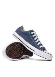 Trampki Converse Chuck Taylor All Star Ox Granatowe (M9697C). Niebieskie trampki damskie Converse, bez wzorów, z gumy, bez zapięcia. Za 249.99 zł.