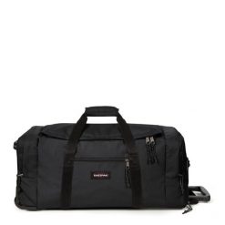 Torba podróżna Eastpak Leatherface M Plus. Czarne torby podróżne Eastpak, bez wzorów, z materiału. Za 639.00 zł.