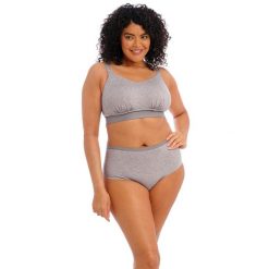 Figi damskie Elomi Downtime. Szare figi ELOMI, bez wzorów. Za 160.00 zł.