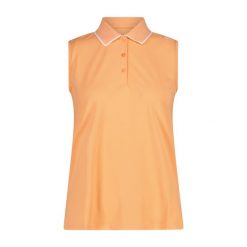 Koszulka damska turystyczna CMP 31T5076. Brązowe koszulki damskie CMP, xl, bez wzorów, bez kołnierzyka, bez ramiączek. Za 176.50 zł.