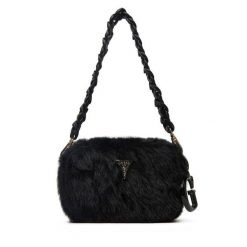 Torebka Guess. Czarne torebki klasyczne damskie Guess, bez dodatków. Za 209.99 zł.