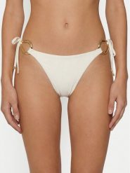 Guess Dół od bikini E6GO10 KF590 Biały. Białe bikini Guess, z aplikacjami, z syntetyku. Za 289.99 zł.