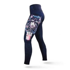 Legginsy sportowe damskie Ground Game Asami. Czarne legginsy sportowe damskie GROUND GAME, xs, bez wzorów, z elastanu, do biegania. Za 179.99 zł.
