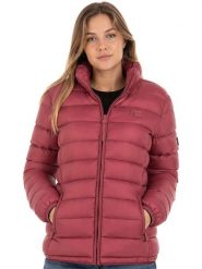 Geographical Norway Kurtka pikowana "Atichoko" w kolorze ciemnofioletowym rozmiar: XL. Różowe kurtki damskie Geographical Norway, xl, bez wzorów, bez kaptura. Za 154.95 zł.