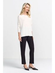 Rich&Royal Sweter w kolorze kremowym rozmiar: M. Brązowe swetry klasyczne damskie Rich&Royal, m, bez kołnierzyka. Za 242.45 zł.