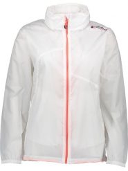 Peak Mountain Kurtka przeciwwiatrowa w kolorze białym rozmiar: XL. Białe kurtki sportowe damskie Peak Mountain, xl, bez wzorów, bez kaptura. Za 113.99 zł.