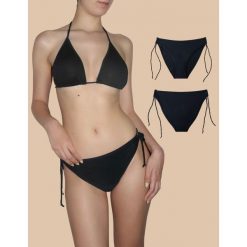Bikini strój kąpielowy TEEN brazylijskie bikini menstruacyjne Bimba 2-pak. Czarne bikini Anaissa, bez wzorów, z poliamidu. W wyprzedaży za 300.00 zł.