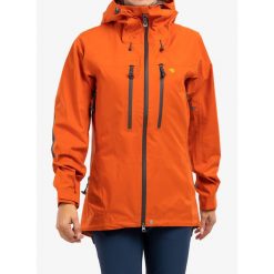 Kurtka zimowa damska Fjallraven Bergtagen Eco-Shell Jacket. Brązowe kurtki damskie Fjällräven, na zimę, bez wzorów, bez kaptura. Za 1,815.99 zł.
