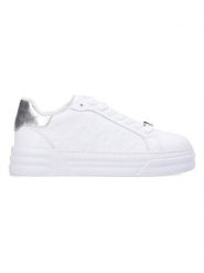 Liu Jo Skórzane sneakersy w kolorze białym rozmiar: 38. Białe obuwie sportowe damskie Liu Jo, bez zapięcia. Za 386.53 zł.