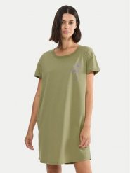 Triumph Koszula nocna 10221117 Zielony. Zielone koszule nocne i halki Triumph, bez wzorów, z bawełny, bez ramiączek. Za 89.99 zł.