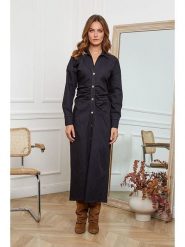 Joséfine Sukienka "Malone" w kolorze czarnym rozmiar: S. Czarne sukienki damskie Joséfine, bez wzorów, bez ramiączek. Za 208.83 zł.