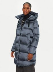Bomboogie Płaszcz zimowy CW6630TDLC4 Szary Regular Fit. Szare płaszcze damskie Bomboogie, na zimę, bez wzorów, z syntetyku, bez kaptura. Za 1,129.00 zł.