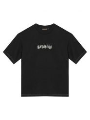 Napapijri T-Shirt S-Flein NP0A8B3L Czarny Loose Fit. Czarne t-shirty i koszulki chłopięce Napapijri, bez wzorów, z bawełny, bez kołnierzyka, bez ramiączek. Za 159.99 zł.