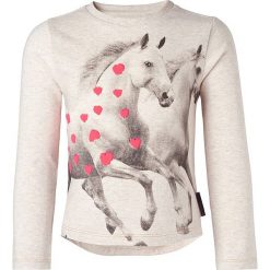 Koszulka "Gatesville" w kolorze kremowym. Białe koszulki i t-shirty dziewczęce Noppies, z okrągłym kołnierzem, z długim rękawem. W wyprzedaży za 32.95 zł.