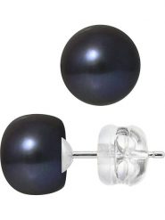 Pearline Kolczyki-wkrętki z perłami w kolorze tahiti rozmiar: onesize. Czarne kolczyki damskie Pearline, z perłą, złote. Za 272.31 zł.