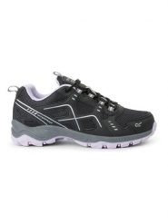 Regatta Buty turystyczne "Vendeavour" w kolorze czarnym rozmiar: 38. Czarne obuwie trekkingowe damskie Regatta, z materiału, bez zapięcia. Za 184.46 zł.