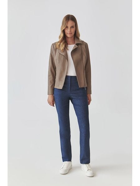 TATUUM Kurtka w kolorze jasnobrązowym ze skóry syntetycznej rozmiar: 38. Brązowe kurtki damskie TATUUM, bez wzorów, ze skóry, bez kaptura. Za 275.40 zł.