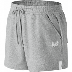 New Balance WS81517AG. Szare szorty damskie New Balance, z bawełny. W wyprzedaży za 119.99 zł.