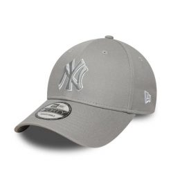 Czapka z daszkiem New Era New York Yankees Outline 9FORTY. Szare czapki z daszkiem damskie New Era, bez wzorów. Za 142.50 zł.
