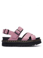 Dr. Martens Sandały Voss II DM31558650 Różowy. Czerwone sandały damskie Dr Martens, bez wzorów, ze skóry, bez obcasa, na płaskiej podeszwie, bez zapięcia. Za 487.99 zł.